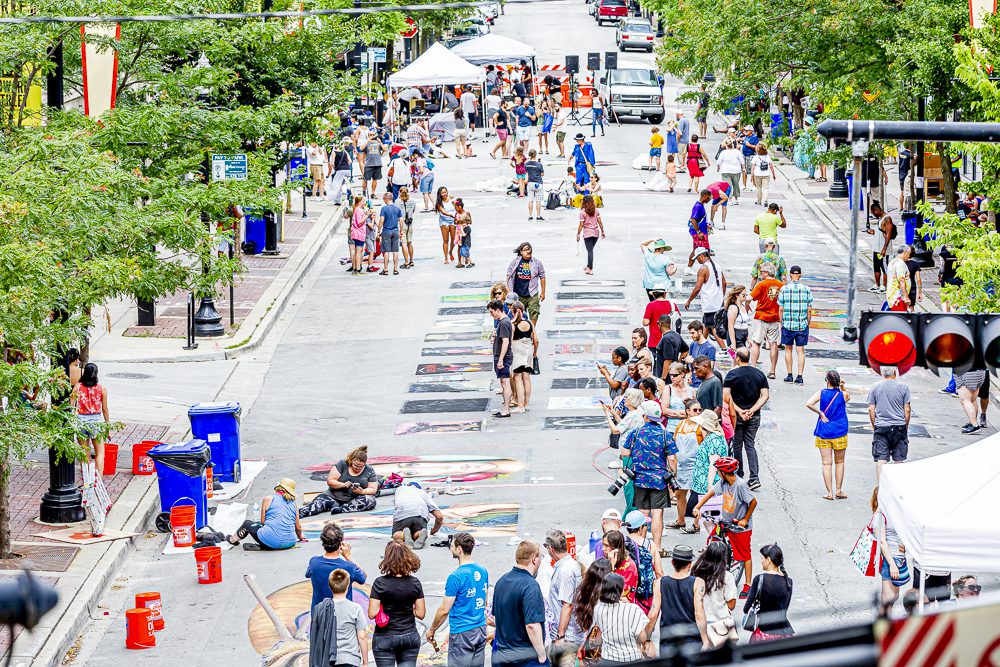 Chalk Howard Street Fest